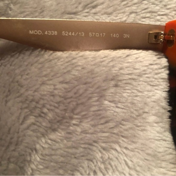 Versace Brown Tortoise Sunglasses - Picture 4 of 6